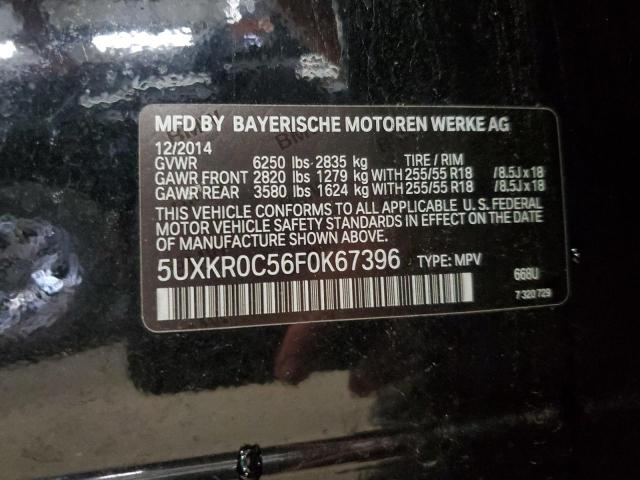 2015 BMW X5 XDRIVE3 5UXKR0C56F0K67396