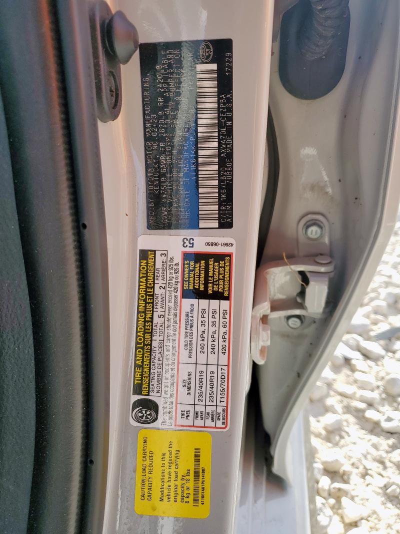 2023 TOYOTA CAMRY XSE 4T1K61AK1PU141087