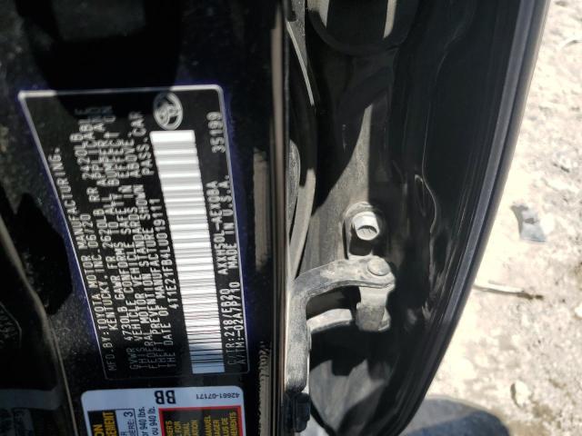 2020 TOYOTA AVALON XSE 4T1E21FB4LU019111