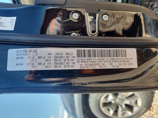 2019 JEEP CHEROKEE T 1C4PJMBX5KD347512
