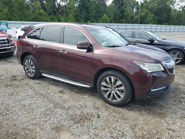 2015 ACURA MDX TECHNO 5FRYD3H49FB006209