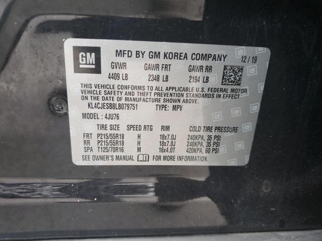 2020 BUICK ENCORE PRE KL4CJESB8LB079751