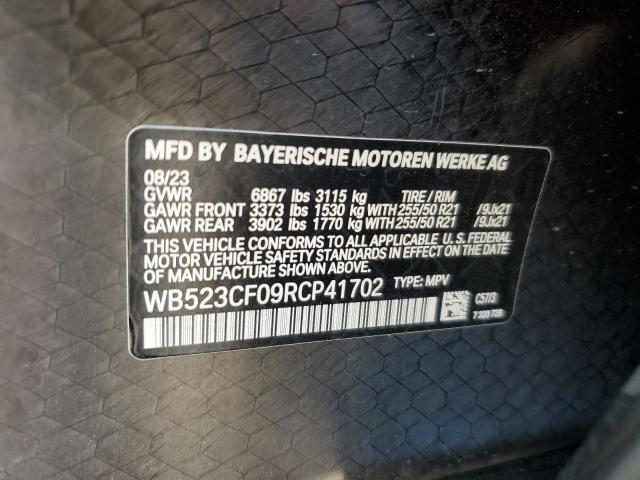 2024 BMW IX XDRIVE5 WB523CF09RCP41702