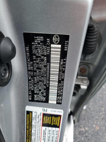 2017 TOYOTA CAMRY LE 4T1BF1FK0HU648640