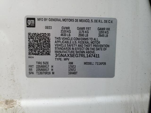2024 CHEVROLET EQUINOX LS 3GNAXSEG7RL147411