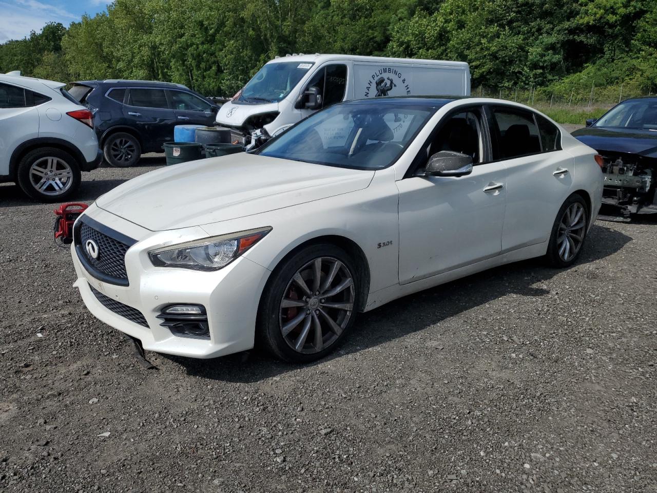 INFINITI Q50 RED SPORT 400