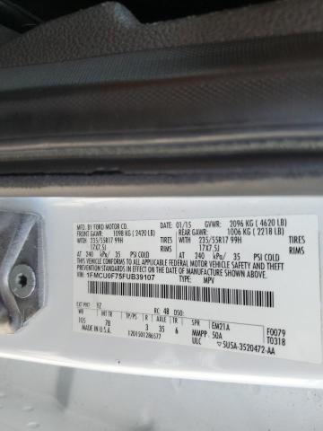 2015 FORD ESCAPE S 1FMCU0F75FUB39107