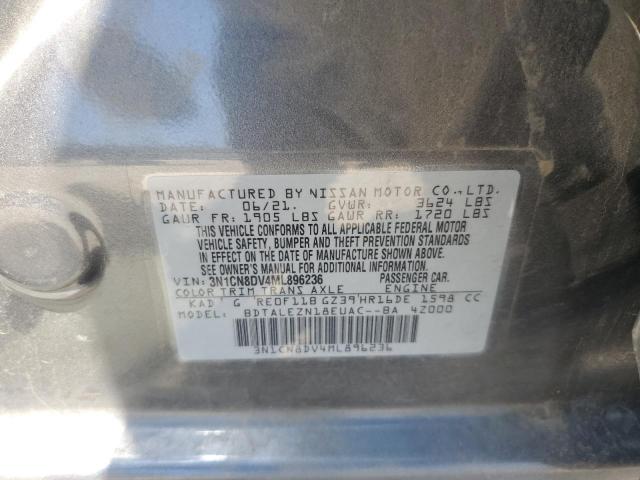 2021 NISSAN VERSA S 3N1CN8DV4ML896236