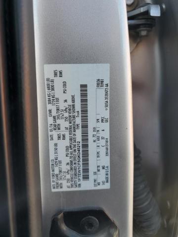 2016 FORD F150 SUPER - 1FTEW1CF5GKD45212