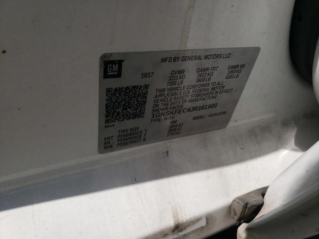 2018 CHEVROLET TAHOE SPEC 1GNSKFEC4JR161903