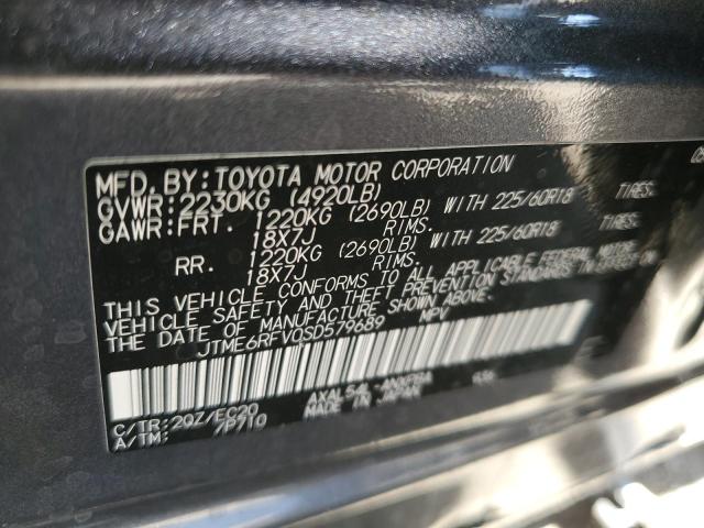 2025 TOYOTA RAV4 XSE JTME6RFV0SD579689