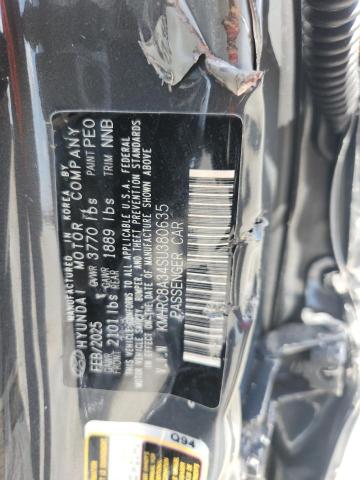 2025 HYUNDAI VENUE SEL KMHRC8A34SU380635