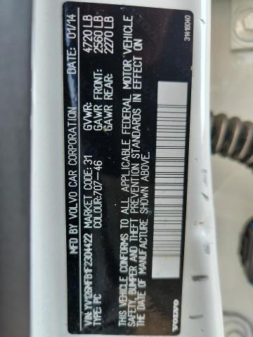 2015 VOLVO S60 PREMIE YV126MFB1F2304422