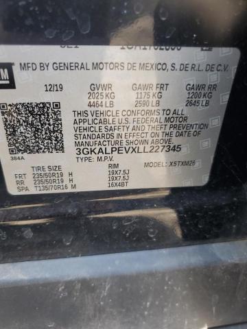2020 GMC TERRAIN SL 3GKALPEVXLL227345