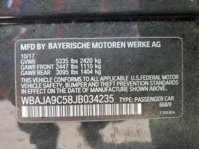 2018 BMW 530E WBAJA9C58JB034235