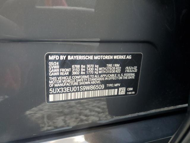2025 BMW X5 M60I - 5UX33EU01S9W86509