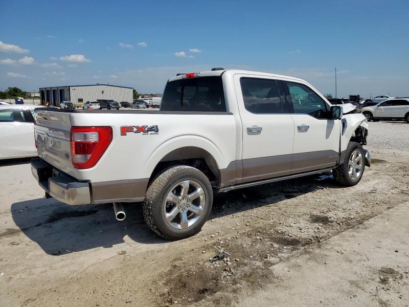 FORD F150 SUPER 2021 white  hybrid engine 1FTFW1ED1MFC94585 photo #4