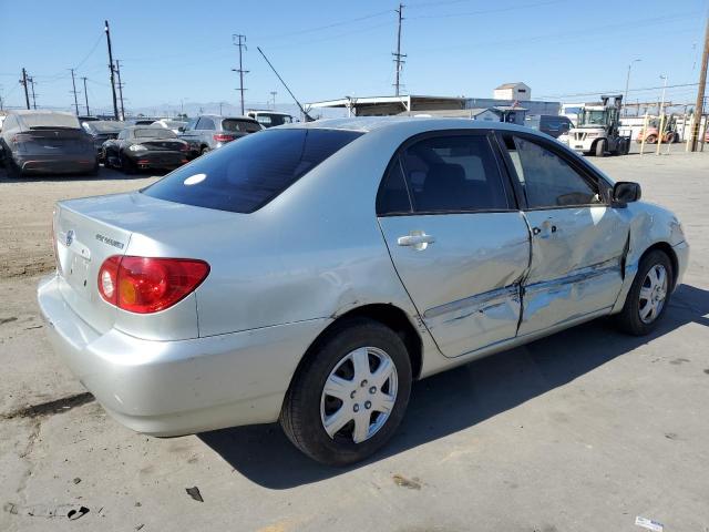 TOYOTA COROLLA CE 2003 silver sedan 4d gas JTDBR32E530017776 photo #4