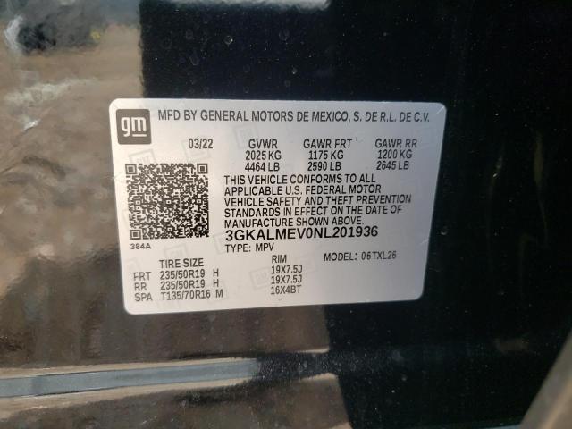 2022 GMC TERRAIN 3GKALMEV0NL201936