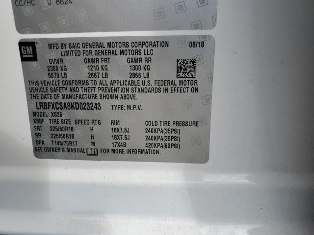 2019 BUICK ENVISION ESSENCE #3283866447