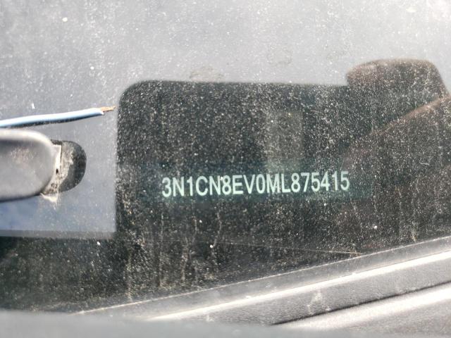 2021 NISSAN VERSA SV 3N1CN8EV0ML875415