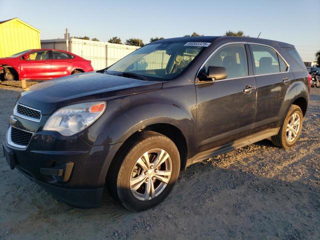 CHEVROLET EQUINOX LS 2015 blue  flexible fuel 2GNALAEK0F6187114 photo #1