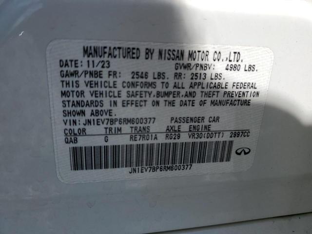 2024 INFINITI Q50 LUXE JN1EV7BP6RM600377