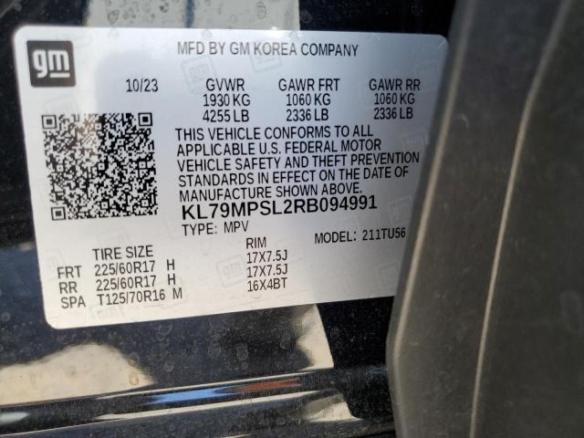 2024 CHEVROLET TRAILBLAZE KL79MPSL2RB094991
