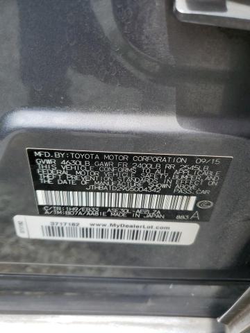 2016 LEXUS IS 200T JTHBA1D29G5004342