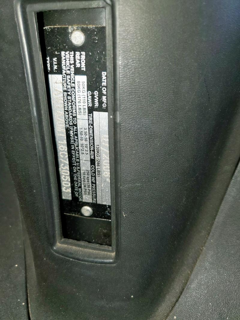 2006 GUNP MOTORCYCLE - LAWTAAMT16C730503
