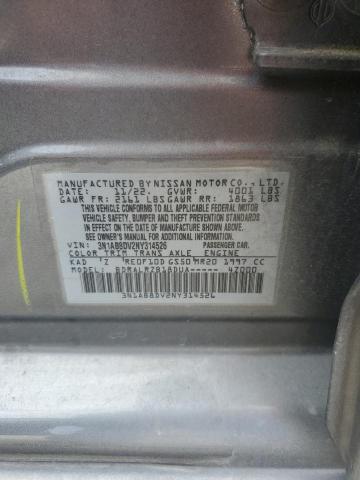 2022 NISSAN SENTRA SR 3N1AB8DV2NY314526