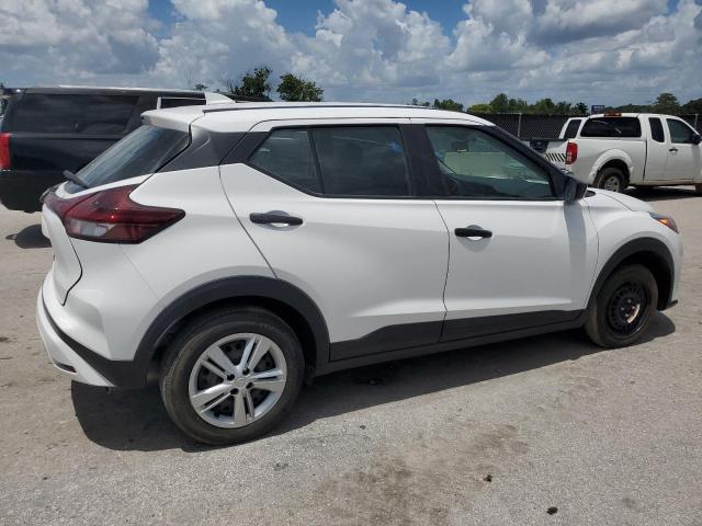 NISSAN KICKS S 2022 white  gas 3N1CP5BV9NL519334 photo #4