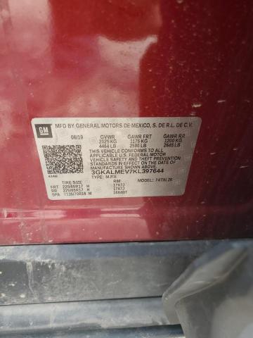 2019 GMC TERRAIN SL 3GKALMEV7KL397644