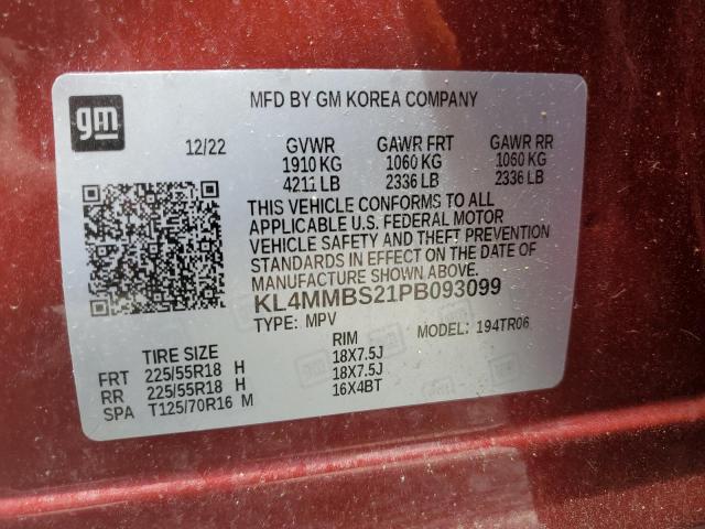 2023 BUICK ENCORE GX KL4MMBS21PB093099