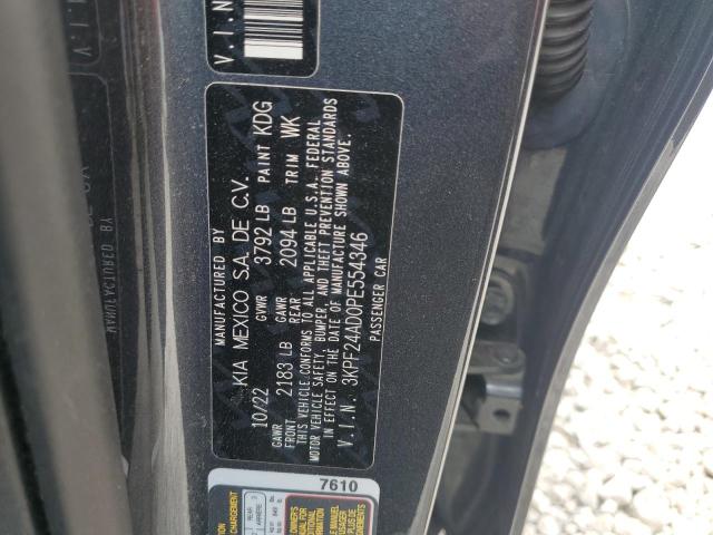 2023 KIA FORTE LX 3KPF24AD0PE554346