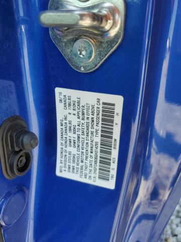 2016 HONDA CIVIC LX 2HGFC4B06GH314295