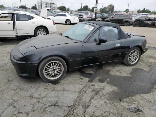 MAZDA MX-5 MIATA 1993 black  gas JM1NA3518P0404289 photo #1