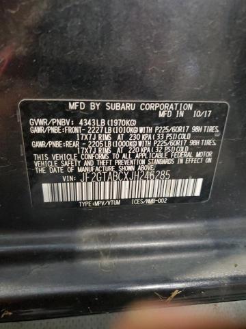 2018 SUBARU CROSSTREK - JF2GTABCXJH246285