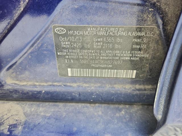 2014 HYUNDAI SONATA GLS - 5NPEB4AC9EH827697