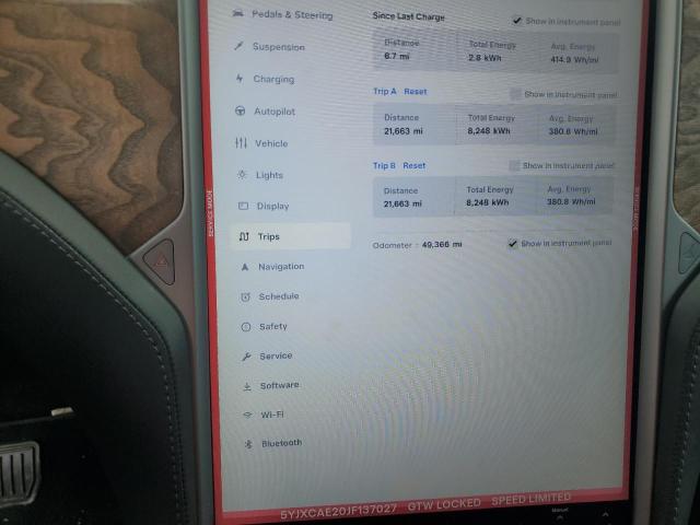 2018 TESLA MODEL X - 5YJXCAE20JF137027