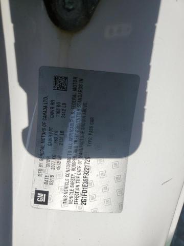 2015 CHEVROLET CAMARO LT - 2G1FD1E36F9221729