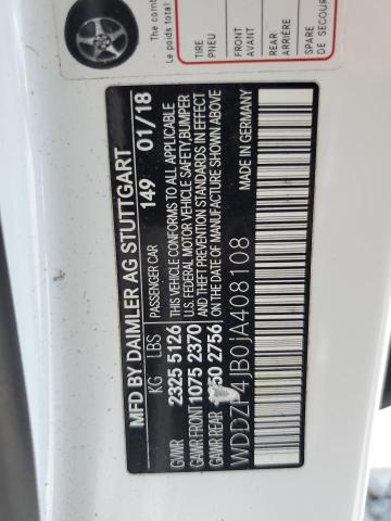 2018 MERCEDES-BENZ E 300 - WDDZF4JB0JA408108