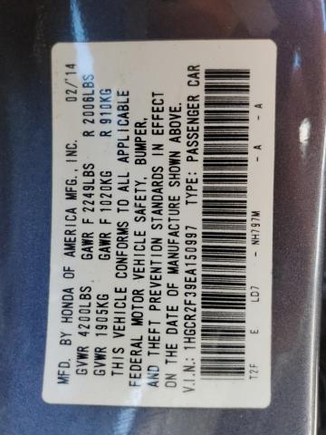 2014 HONDA ACCORD LX - 1HGCR2F39EA150997