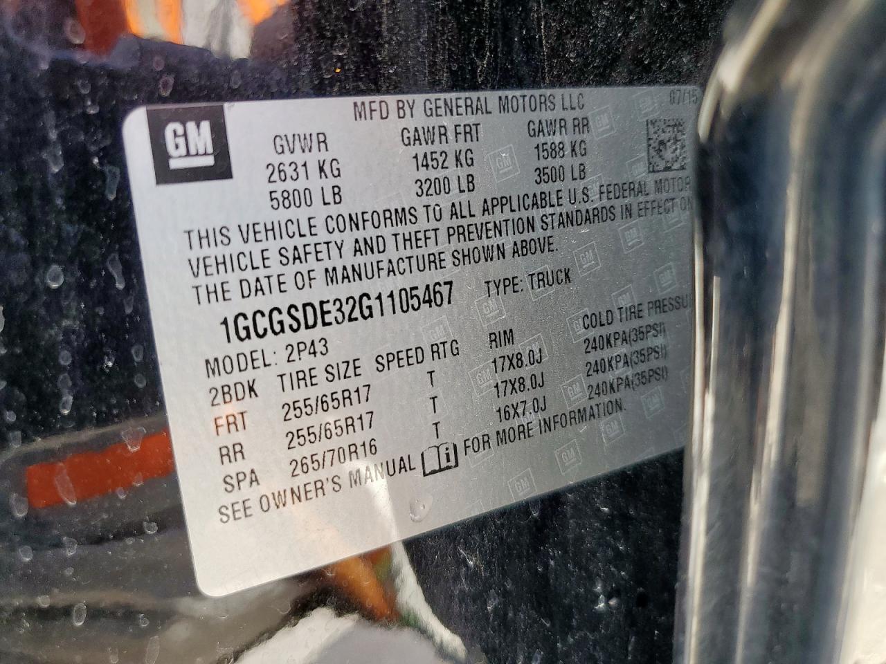 CHEVROLET COLORADO Z71