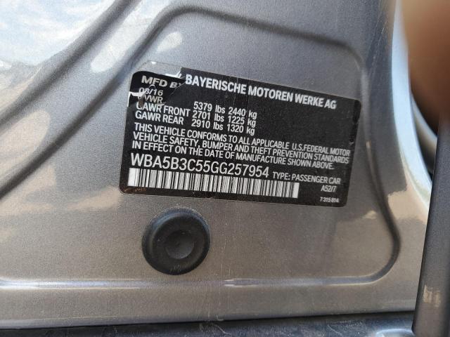 2016 BMW 535 XI WBA5B3C55GG257954