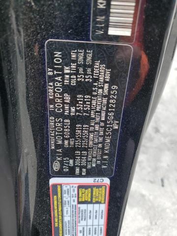2016 KIA SEDONA SXL KNDME5C15G6128259
