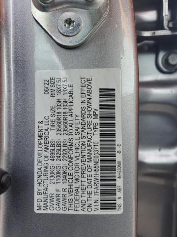 2022 HONDA CR-V EX - 7FARW1H55NE013710