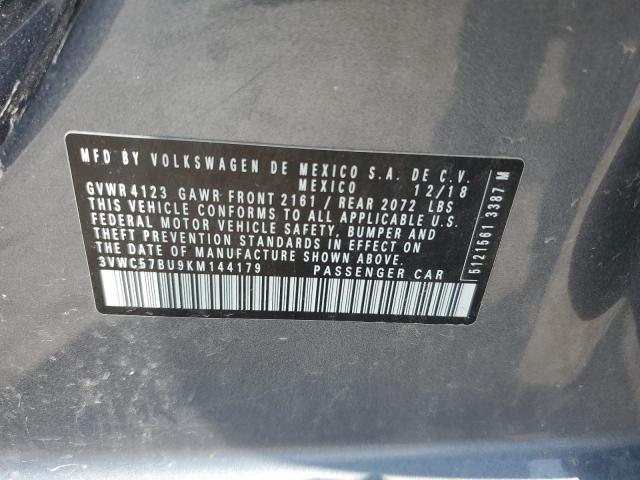 2019 VOLKSWAGEN JETTA S - 3VWC57BU9KM144179