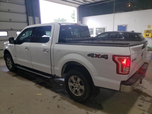 FORD F150 SUPER 2016 white crew pic gas 1FTEW1EP5GKE65615 photo #3
