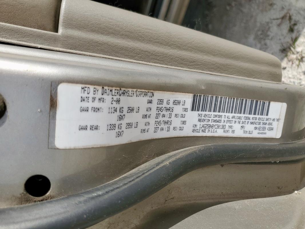 2000 JEEP GRAND CHER #3296383667